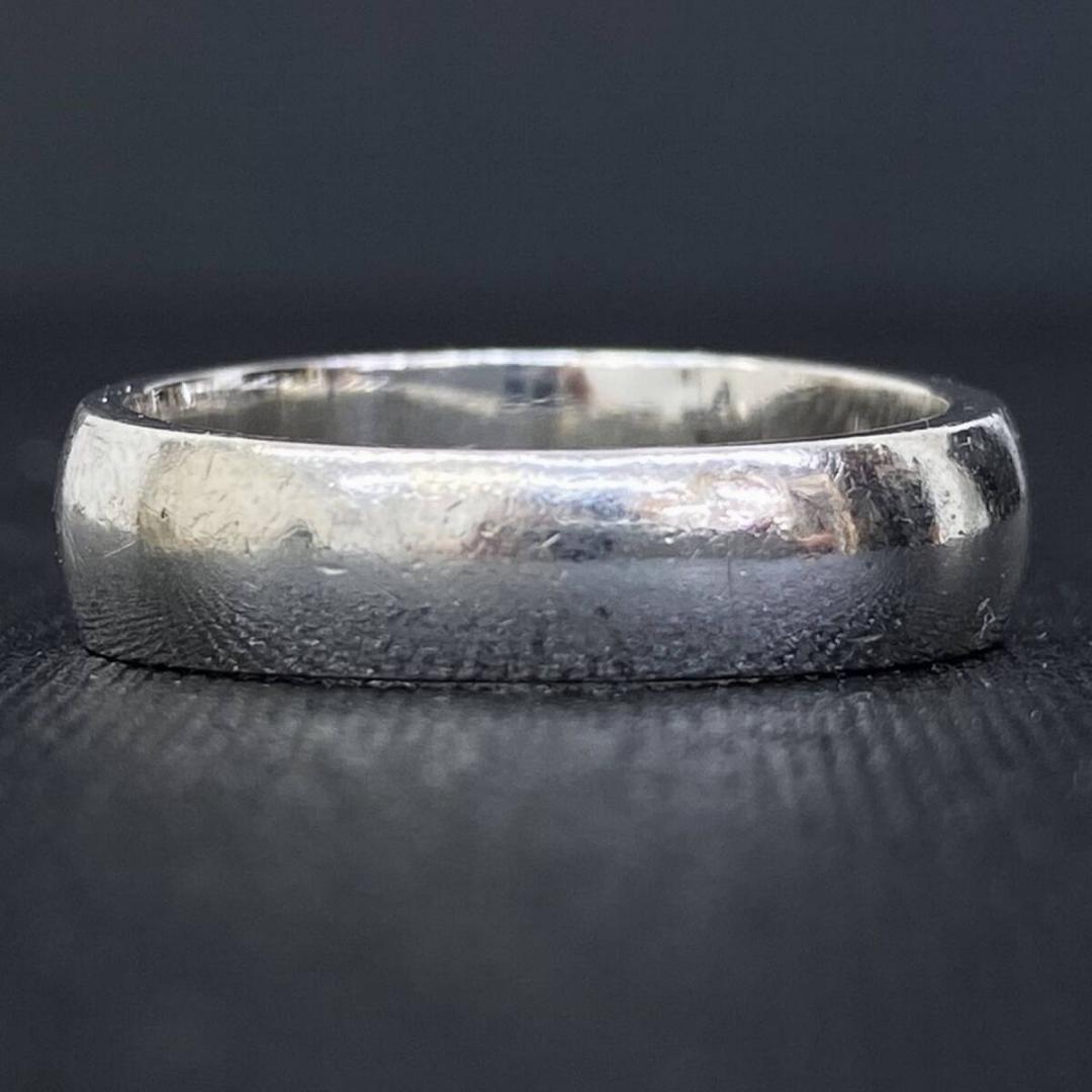 美品 OLD STUSSY 90s シルバー 925 ロゴ リング 18号