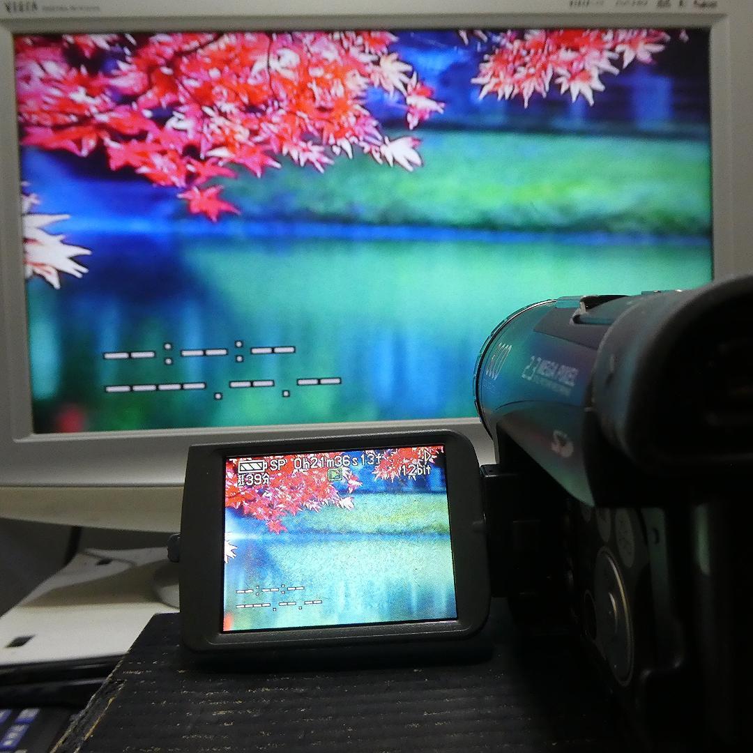 動作良好 パナソニック NV-GS200 MiniDVビデオカメラDVD化に最適