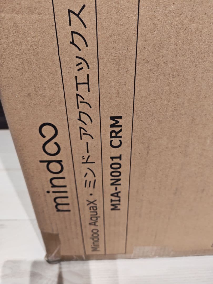 【新品未開封】mindoo AquaX 水拭き掃除機 MIA-N001-BLK