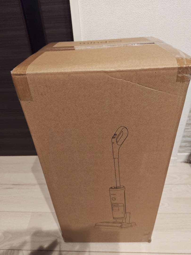 【新品未開封】mindoo AquaX 水拭き掃除機 MIA-N001-BLK