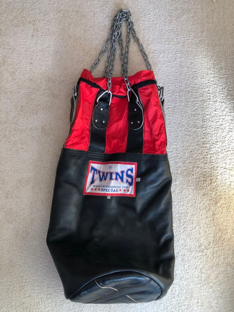 サンドバッグ ツインズ TWINS 本革 Made In Thailand