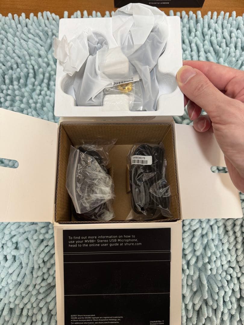 SHURE シュア MV88+ステレオ USB マイクロホン