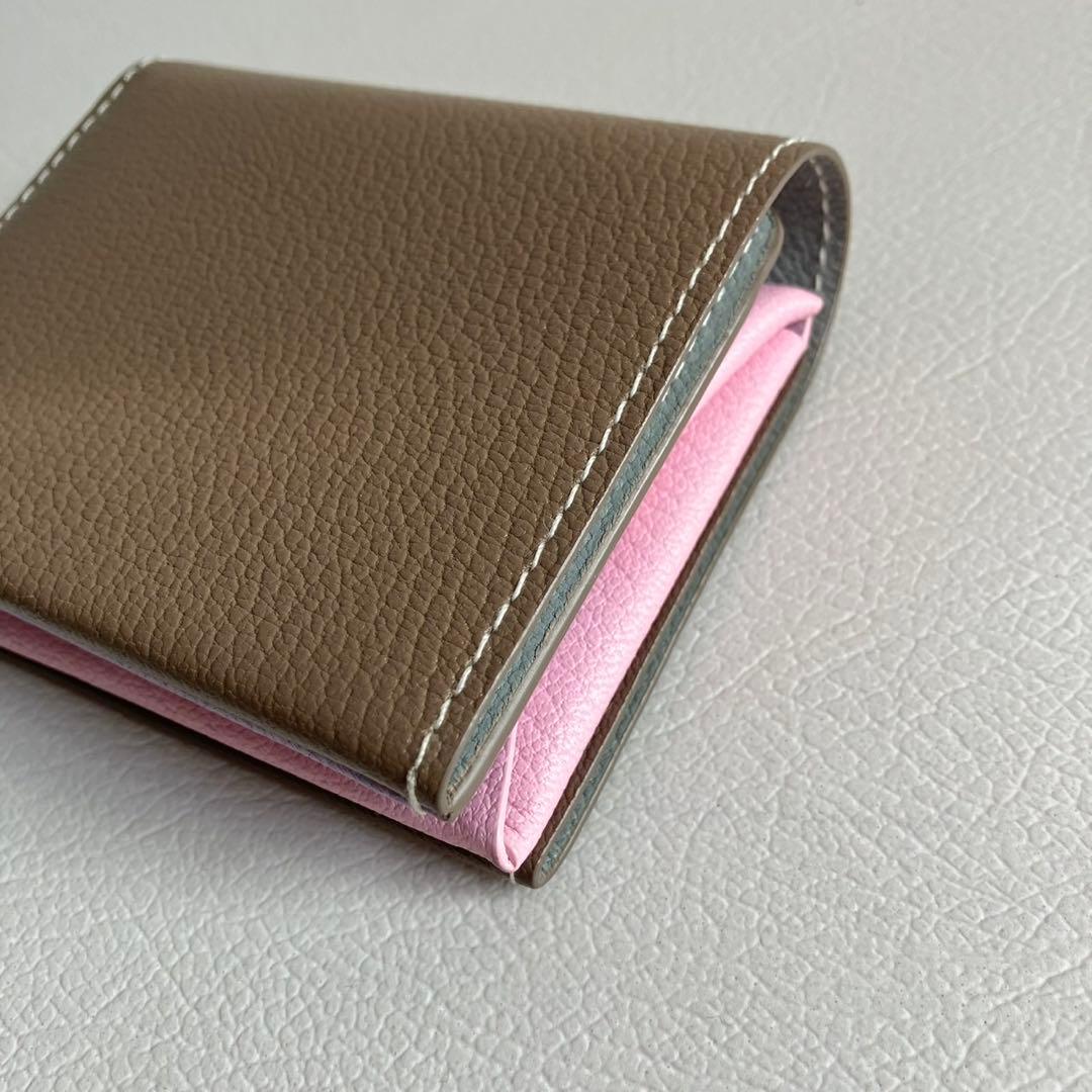MOLINI モリニ Bifold Compact Wallet 折り財布トープ