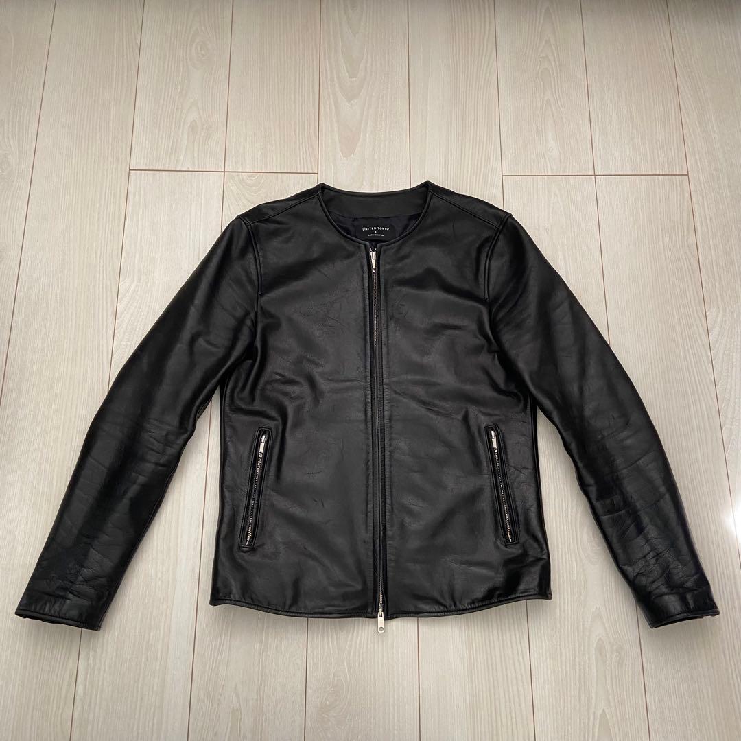 UNITED TOKYO ユナイテッド トウキョウ 牛革 シングルライダース