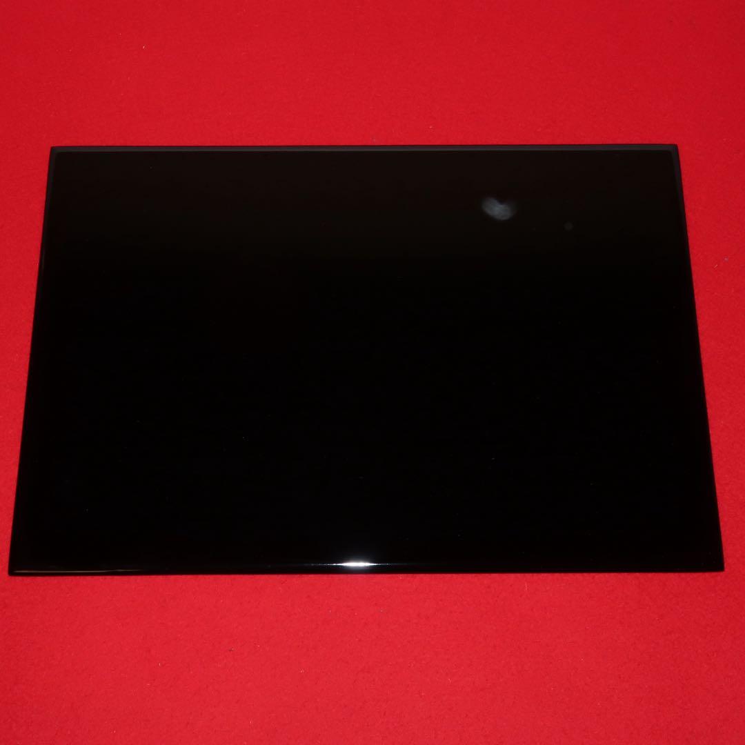 【茶道具】石井孝昌作　真塗　敷板　3枚組