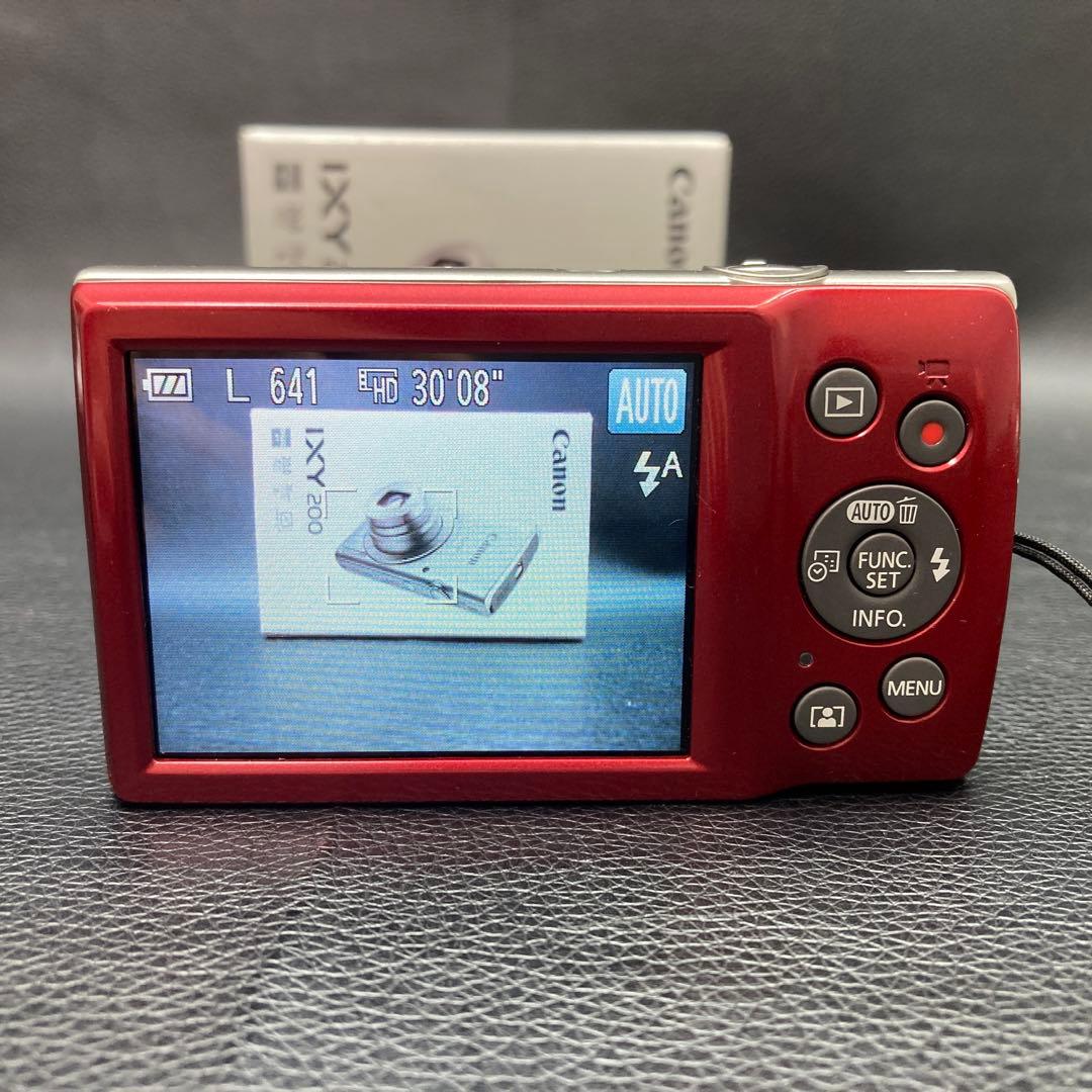 Canon IXY 200レッド デジタルカメラ 本体