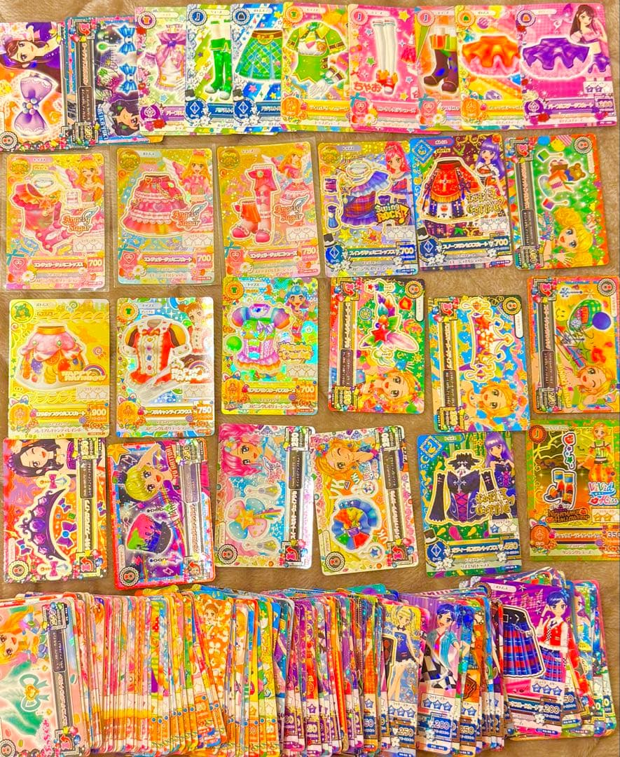アイカツカード大量まとめ売り　約350枚 エンジェリージェミニコーデ等