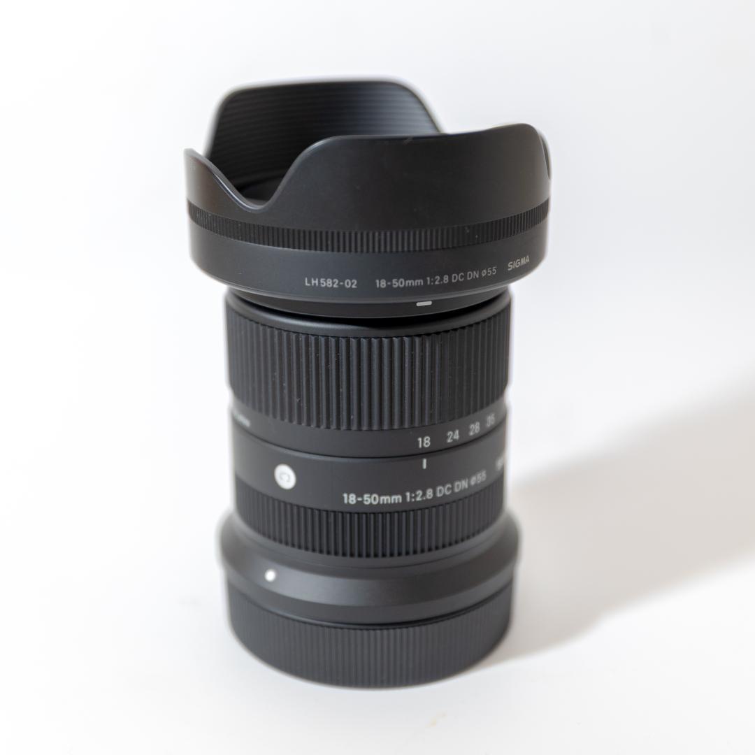 【Canon RF】 SIGMA 18-50mm F2.8 DC DN レンズ