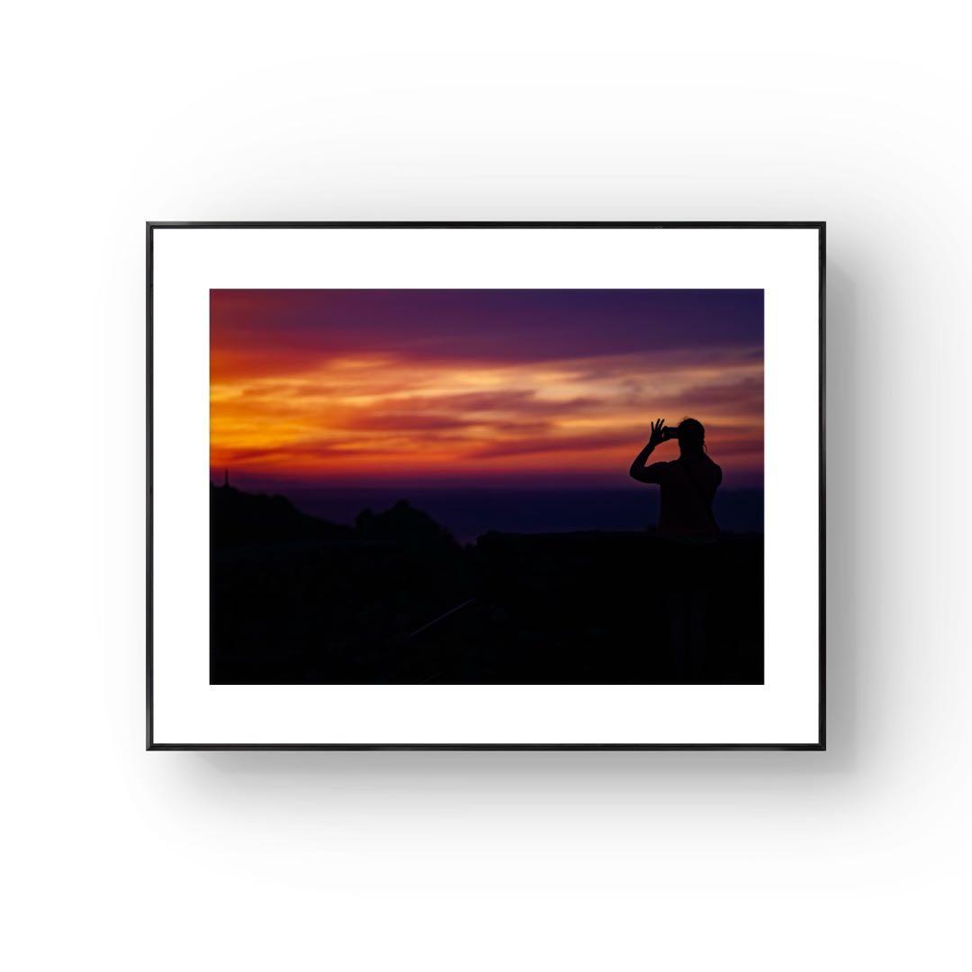 作品タイトル「理由」A3サイズ 写真作品 額付き