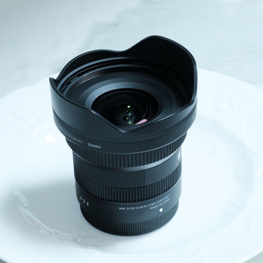 SIGMA 10-18mm F2.8 DC DN ソニーEマウントレンズ