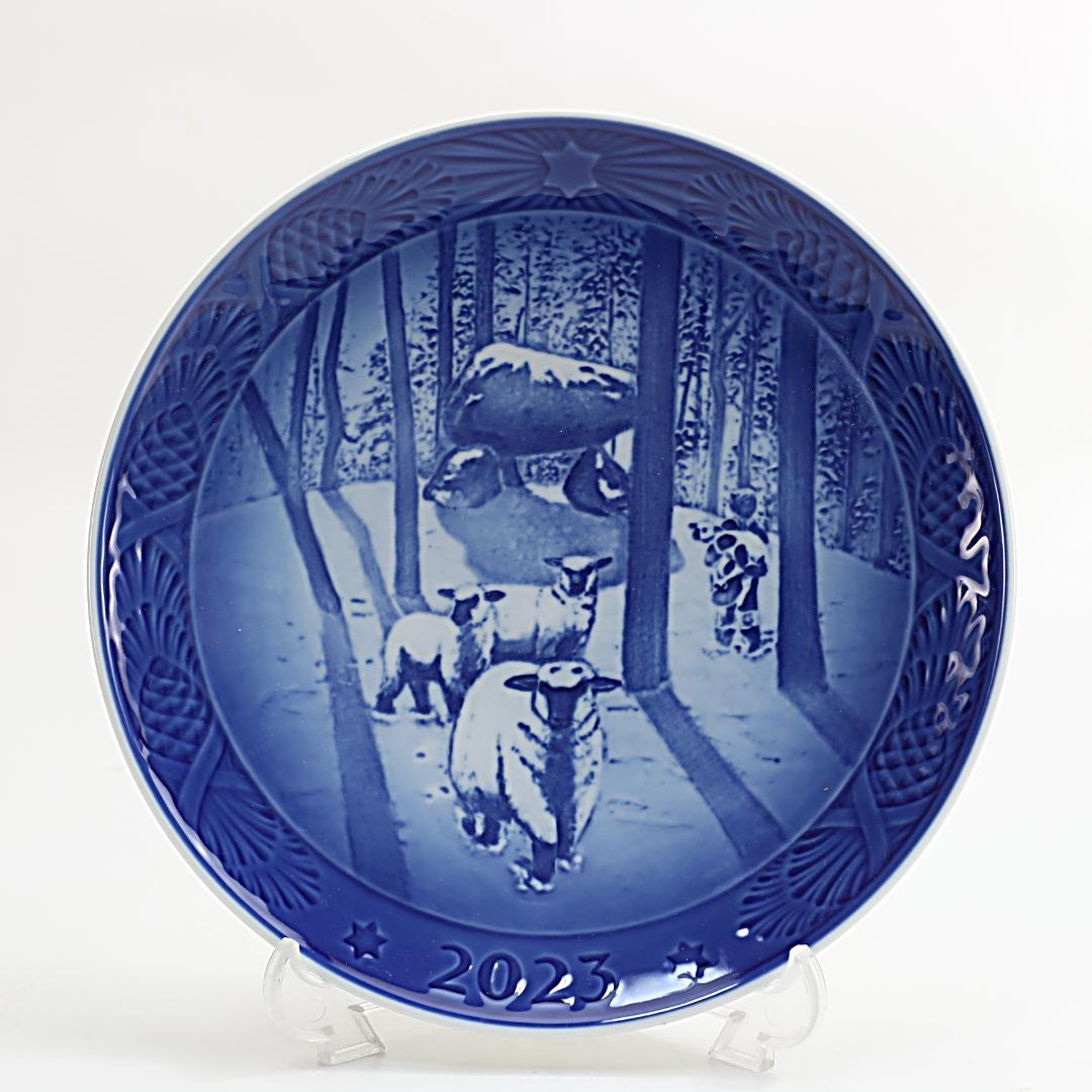 2023年 「森のクリスマス」 イヤープレート ロイヤルコペンハーゲン