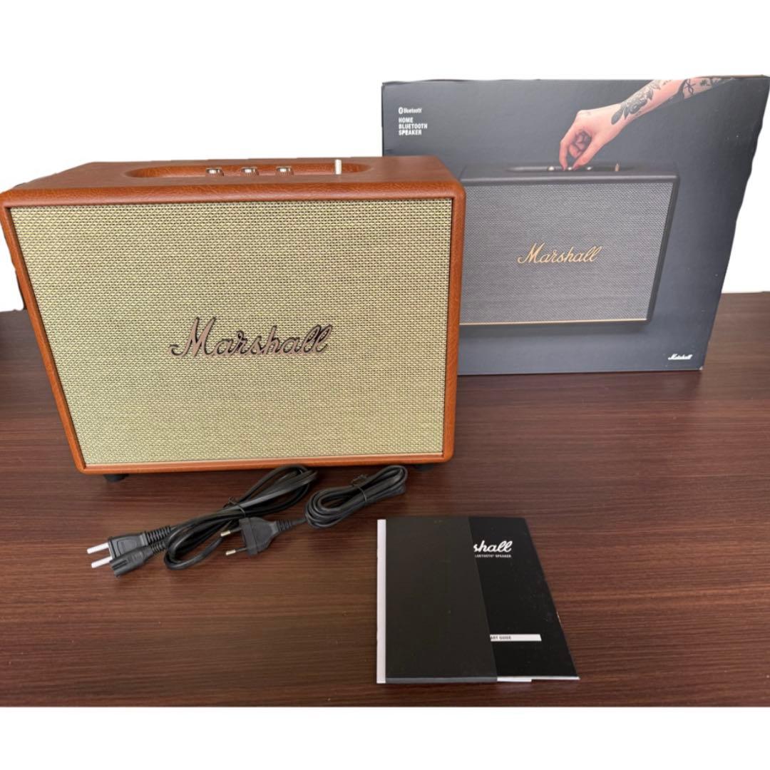 【未使用に近い・美品】Marshall Woburn III ブラウン