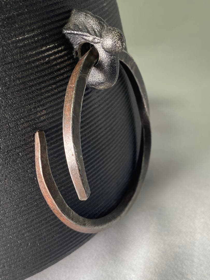 2449❣️ 茶道具 しきの釜 糸目尻張釜