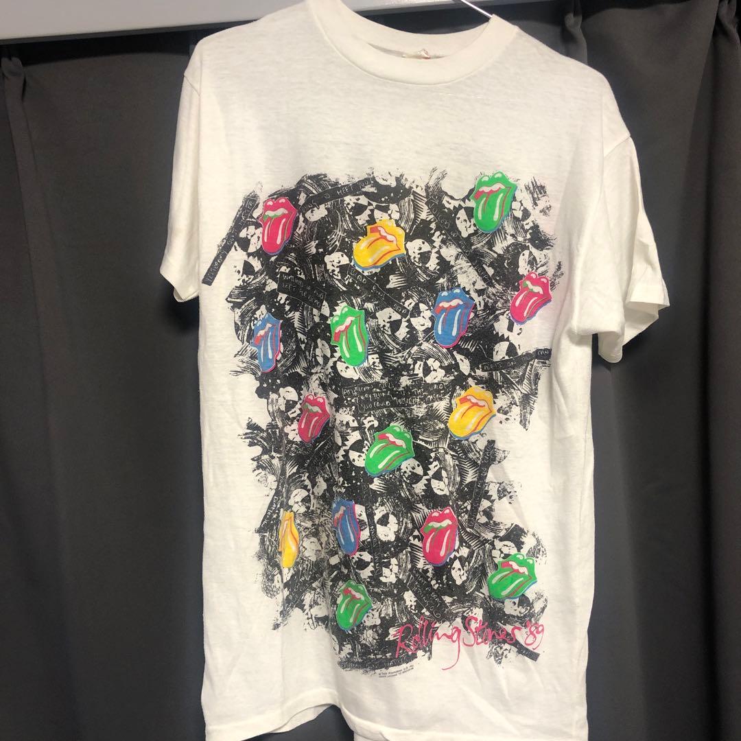 ローリングストーンズ　ビンテージ Tシャツ ツアー1989バンT.