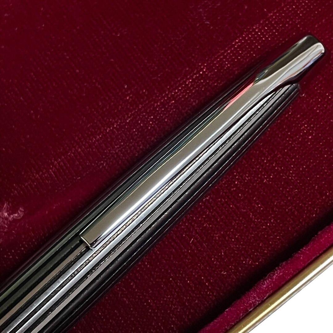 超美品 PILOT パイロット ミュー ストライプ 万年筆 インク付き