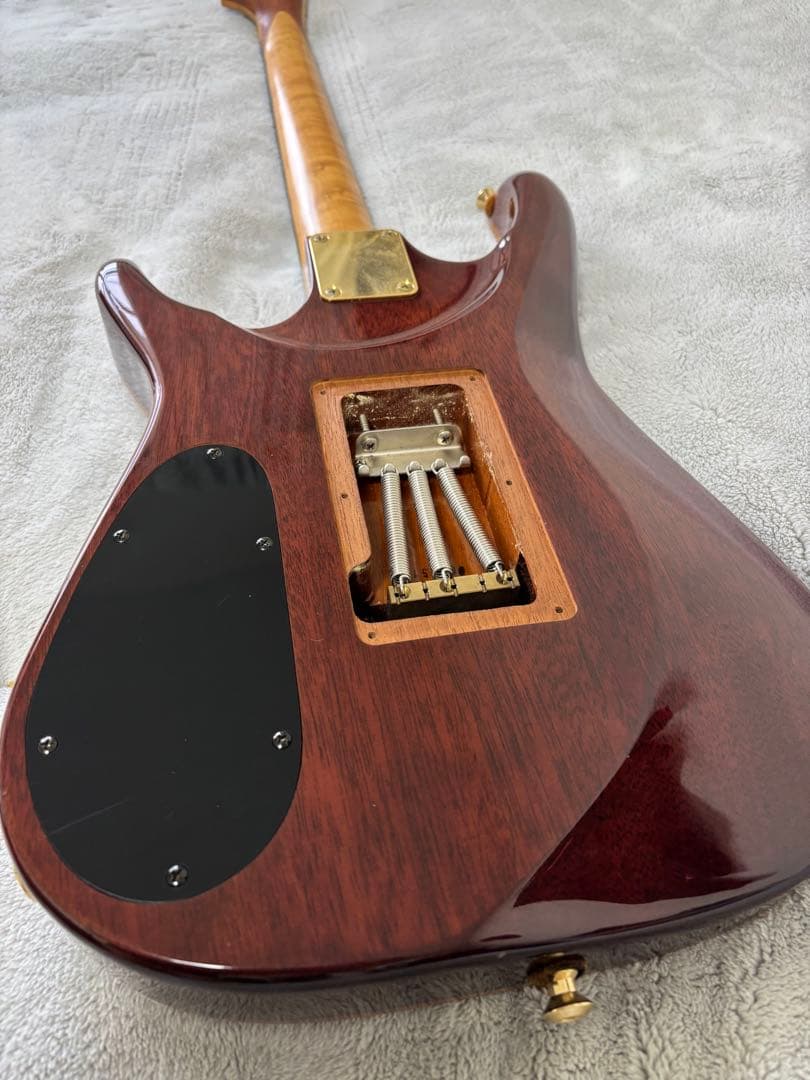 PARM BAY分厚いフレイムメイプルのギター