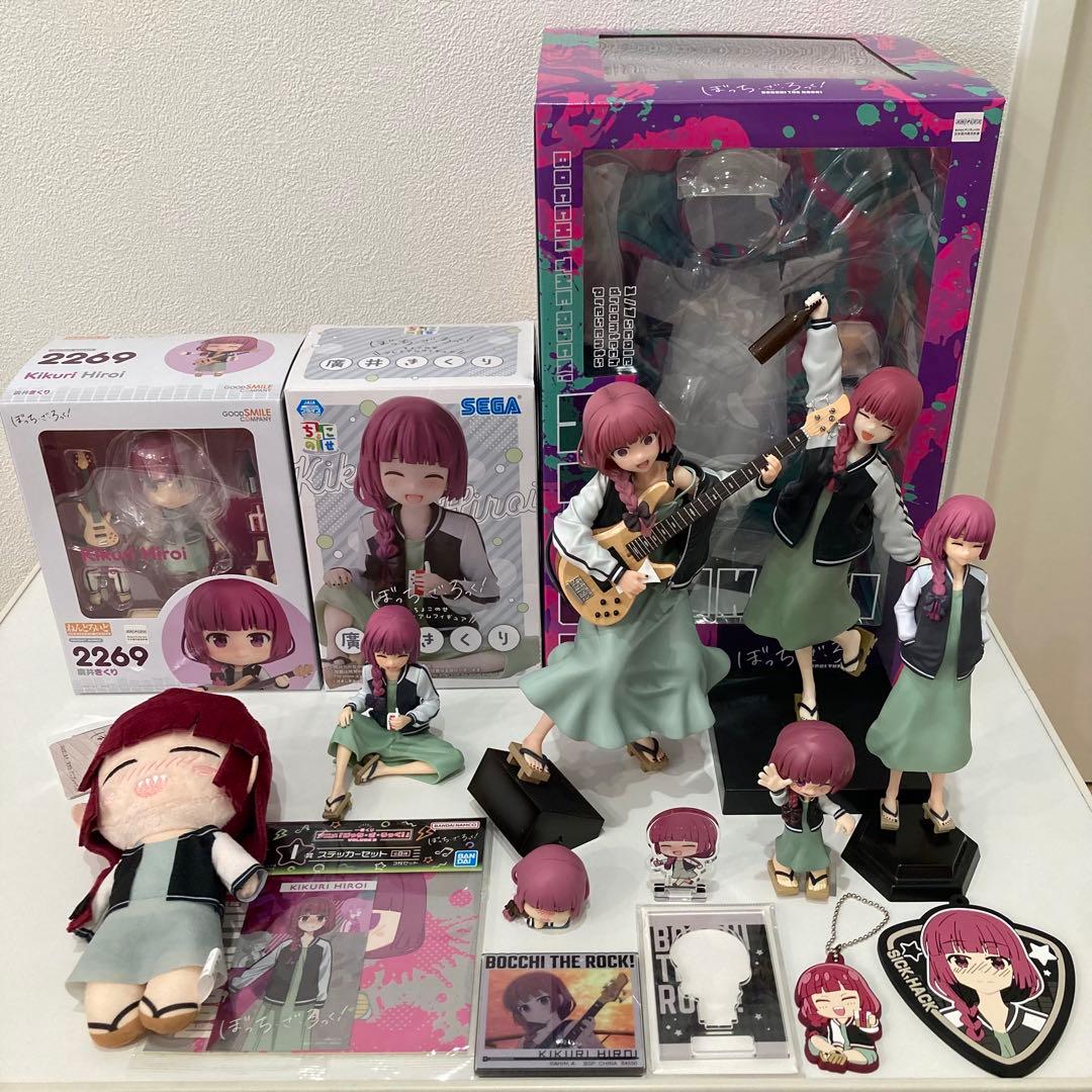 ぼっちざろっく　廣井きくり　フィギュア　グッズ　まとめ売り　計13点