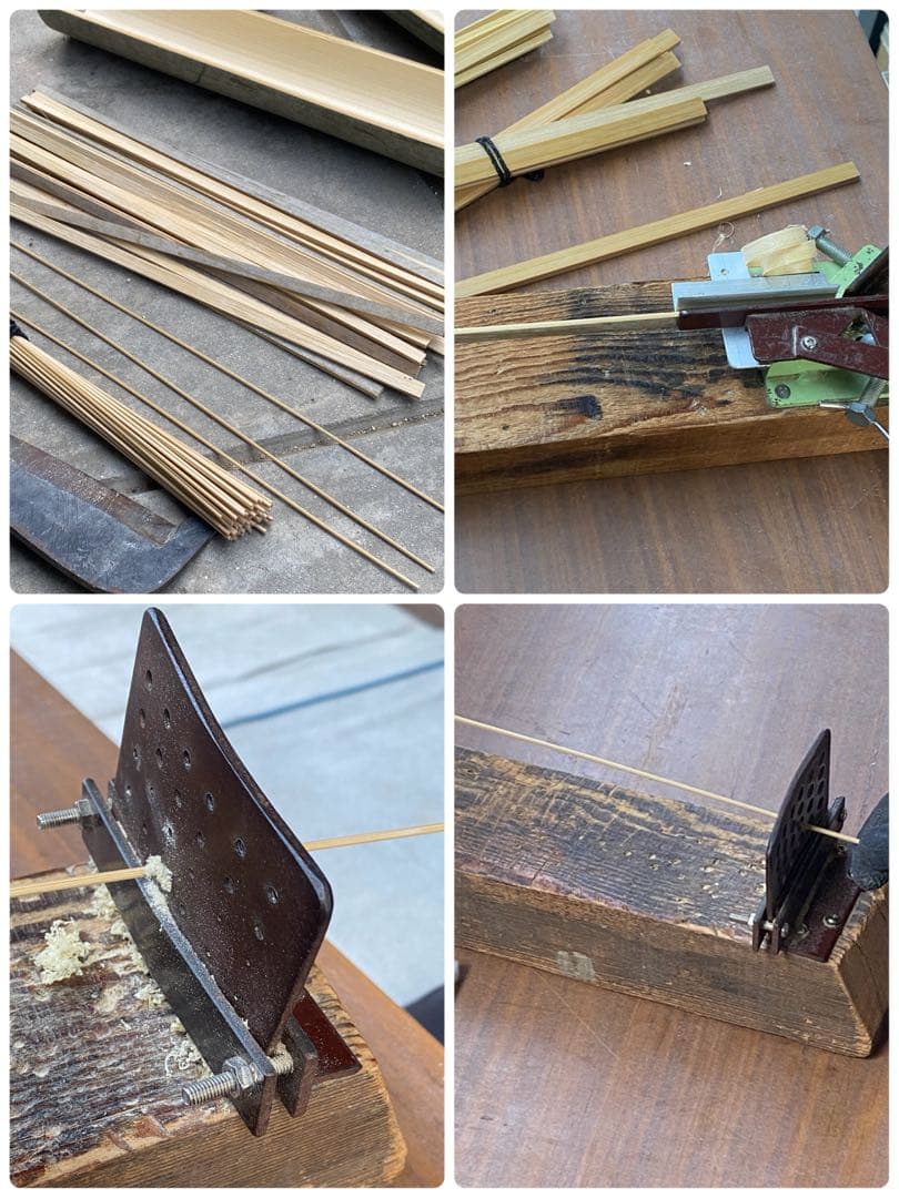 ⭐️限定値下げ　鳥籠　手作り　竹細工　工芸　匠④