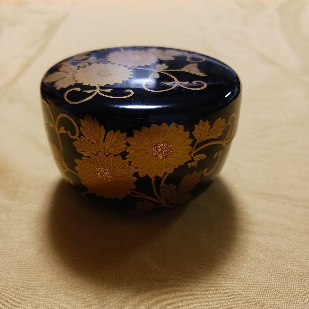 【茶道具】棗　菊　司峰