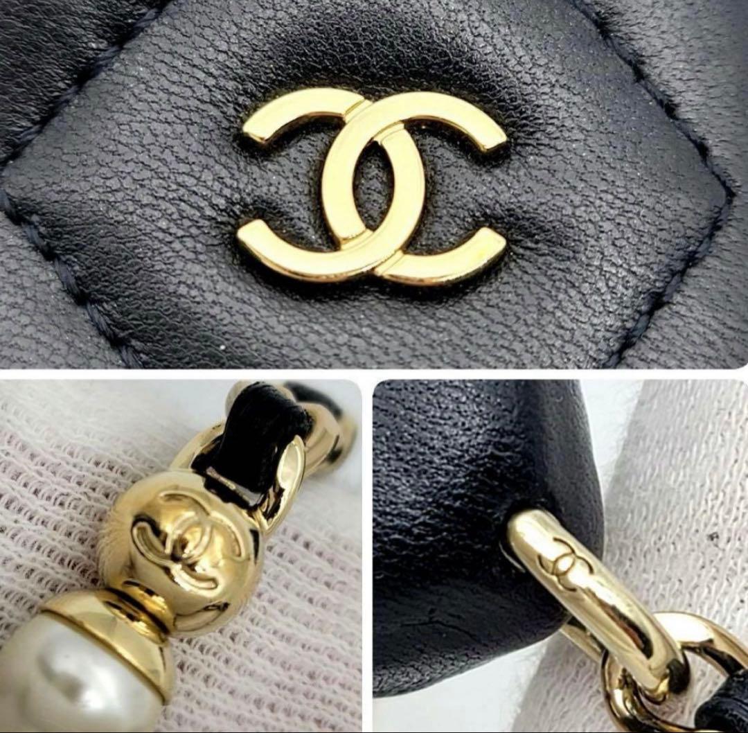 シャネル CHANEL iphone14pro チェーン スマホケース