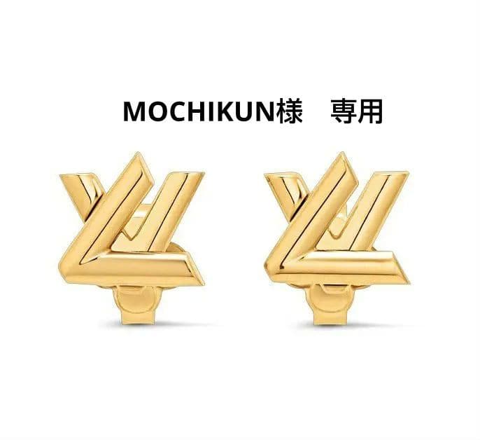 ルイヴィトン　M01621　ピアス・GO-14　LVロゴ