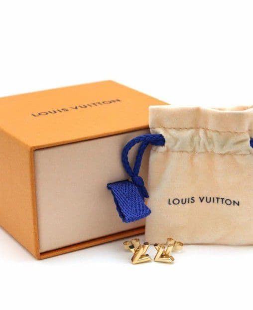 ルイヴィトン　M01621　ピアス・GO-14　LVロゴ