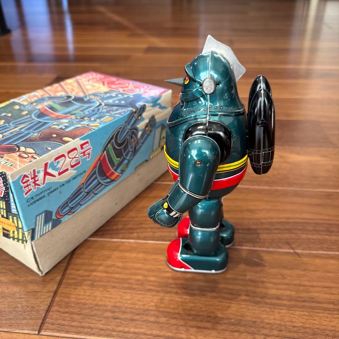 鉄人28号 ブリキ ロボット BILLIKEN製 箱付き レトロ玩具