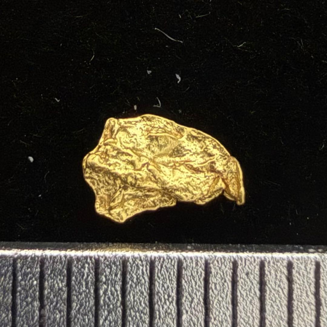 砂金 特大 天然物 【アラスカ産】#106鑑定済 0.16ｇ 高純度