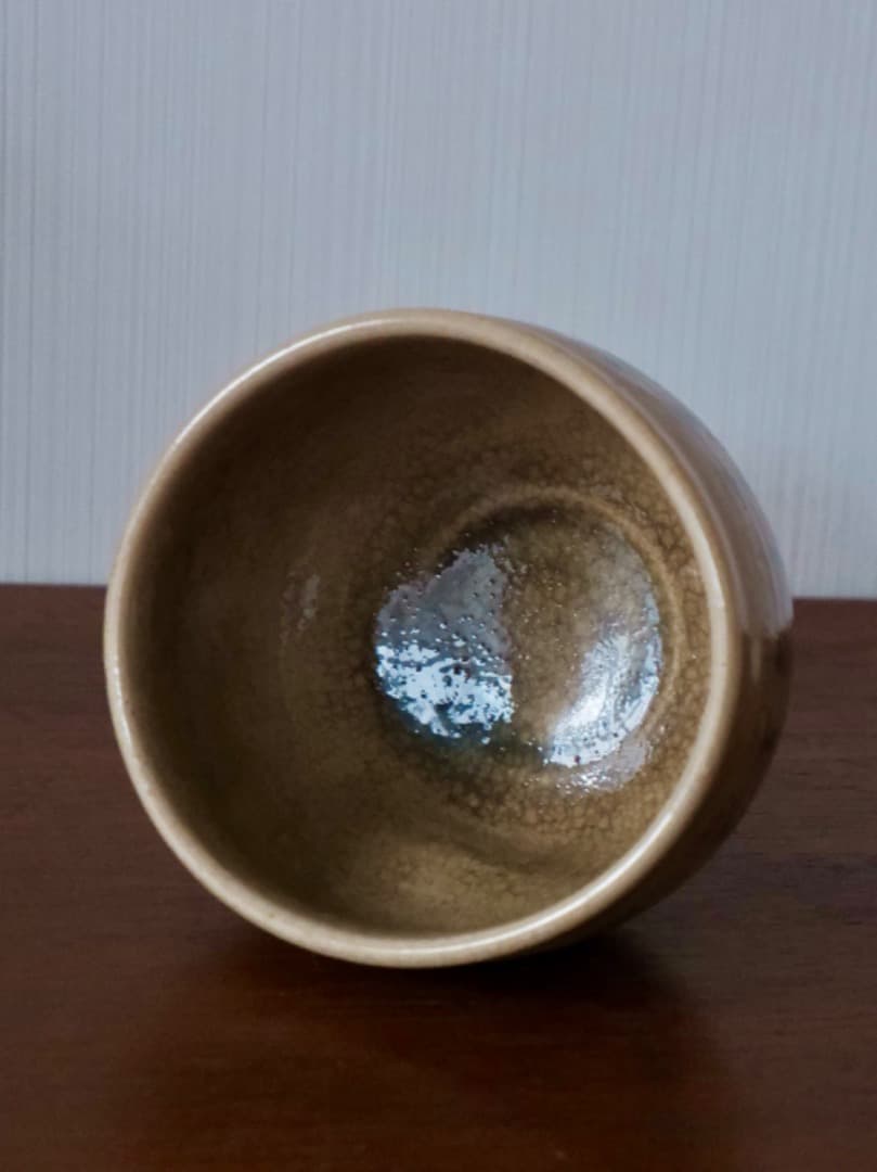 黄瀬戸　茶碗　茶道具　古道具　Q2298