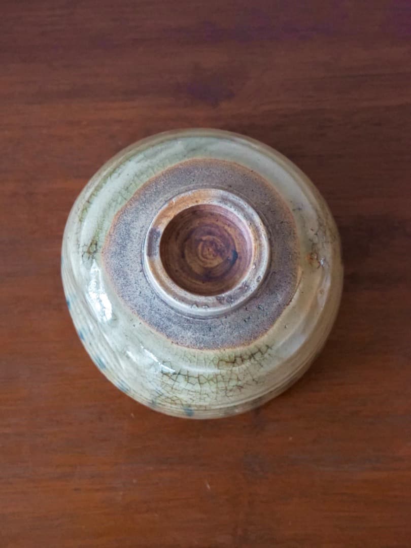 黄瀬戸　茶碗　茶道具　古道具　Q2298