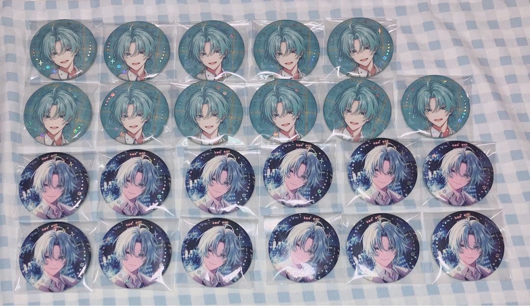 にじさんじ 渚トラウト ウィンターデート 缶バッジ