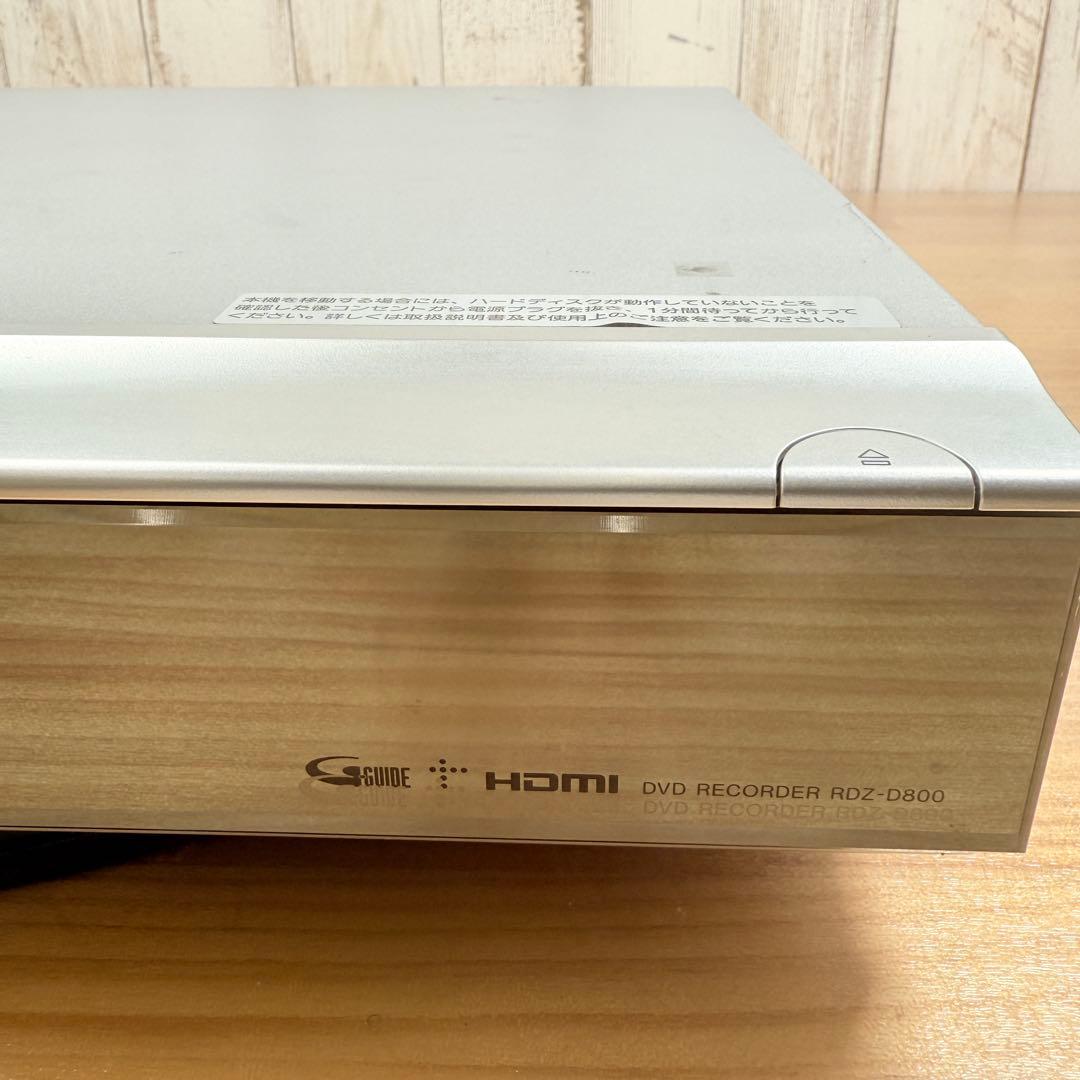 SONY ソニー DVDレコーダーRDZ-D800 プレーヤー デッキ