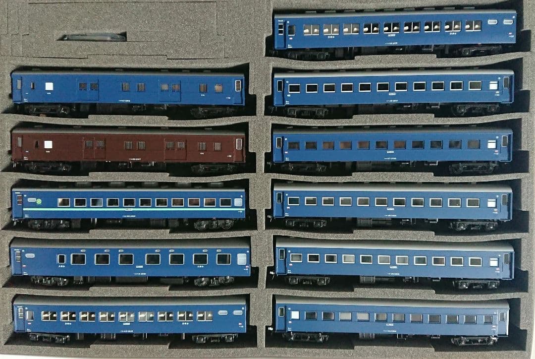 Nゲージ KATO 寝台急行 津軽 10系客車 11両フルセット