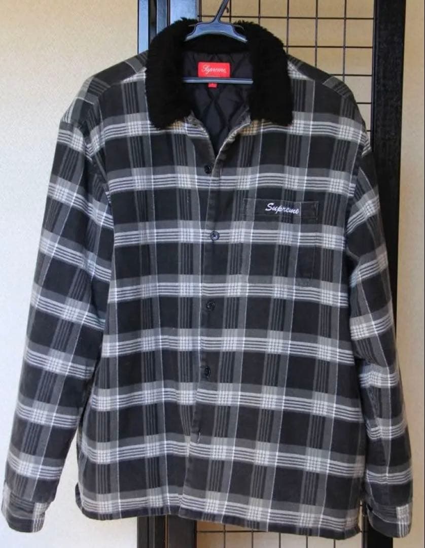 Supreme チェック柄ジャケット