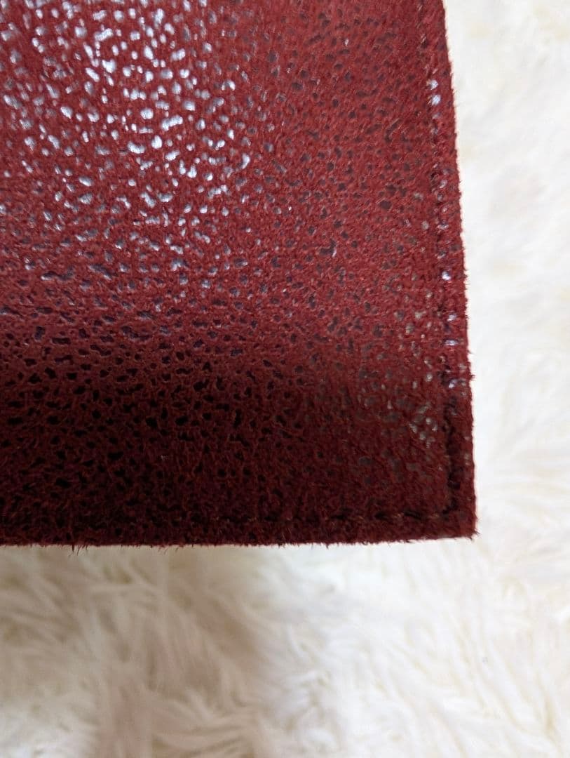 ステラマッカートニー♥️三つ折り財布ファラベラ チェーン 赤 バーガンディ