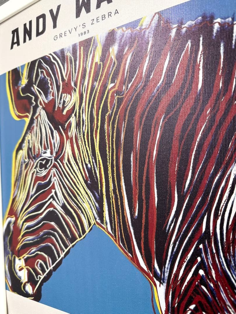 No.298フレーム付きキャンバスアート　インテリア絵画　アンディーウォーホル