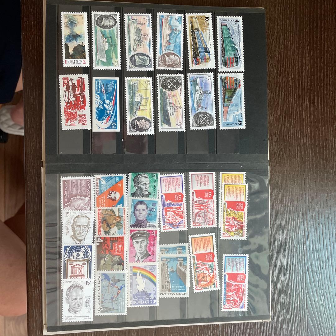 ソビエト連邦 使用済み切手 コレクション 212枚