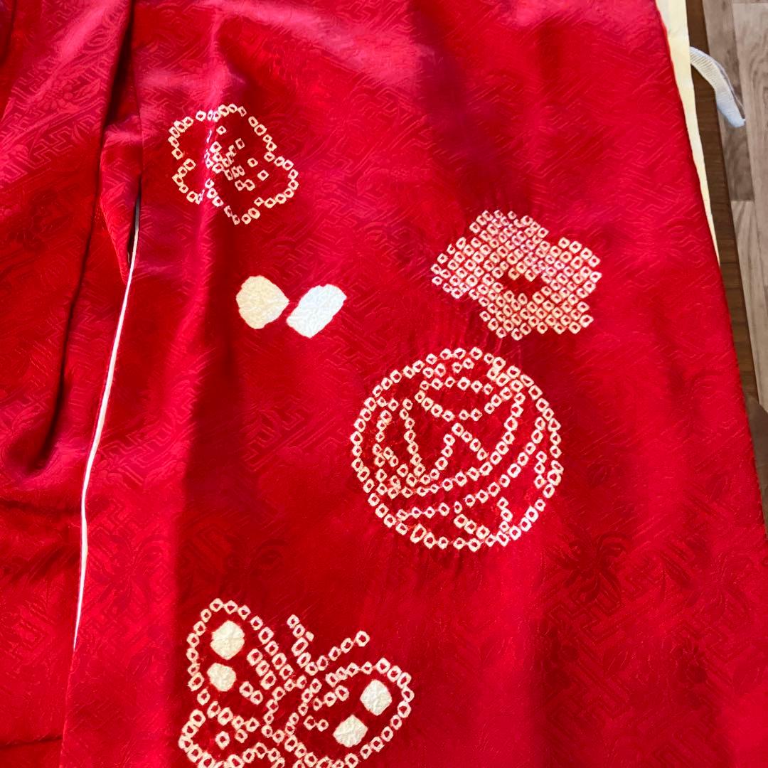 七五三用着物　　絹