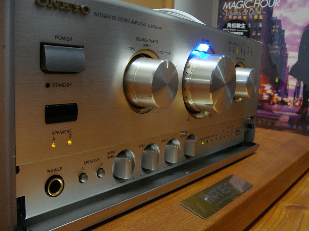 整備済 程度良 ONKYOオンキョー プリメイン A-922M LTDリモコン付