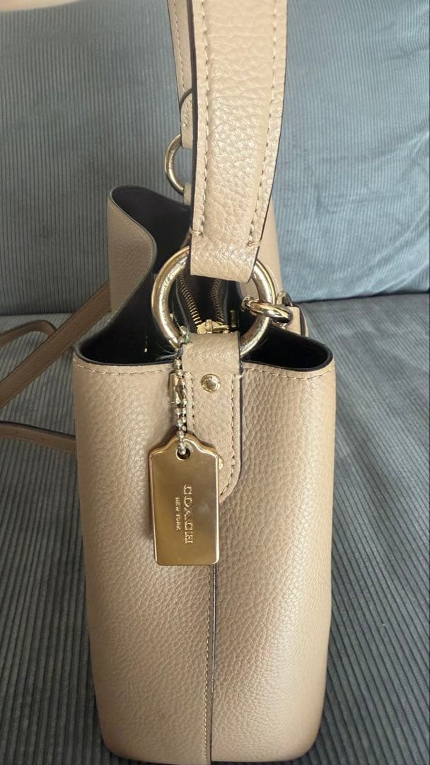 COACH コーチ スモール タウンバケット 2way ショルダー ハンドバッグ