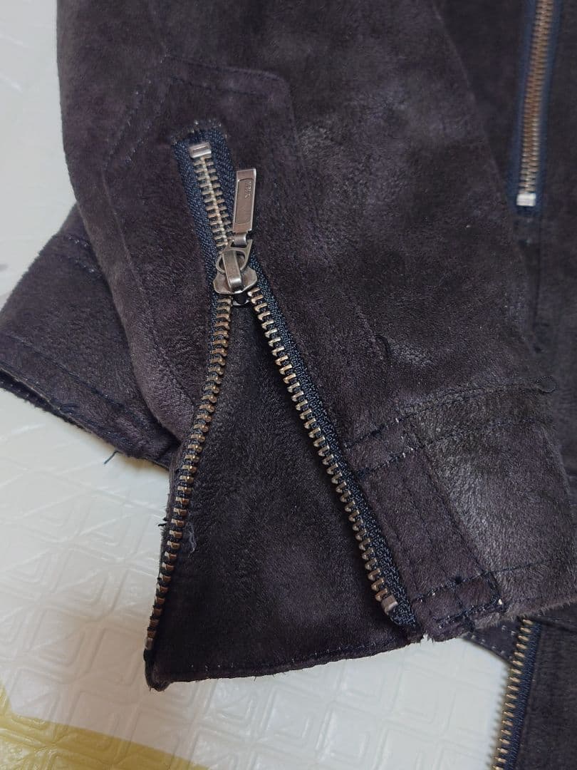 トルネードマート ライダース　ジャケット　スエード　キルティング