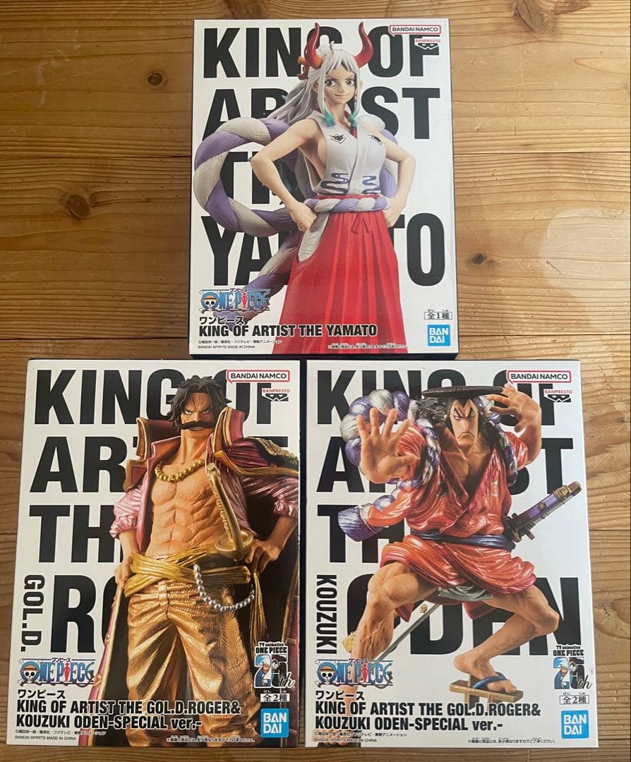 ワンピース KING OF ARTIST フィギュアセット