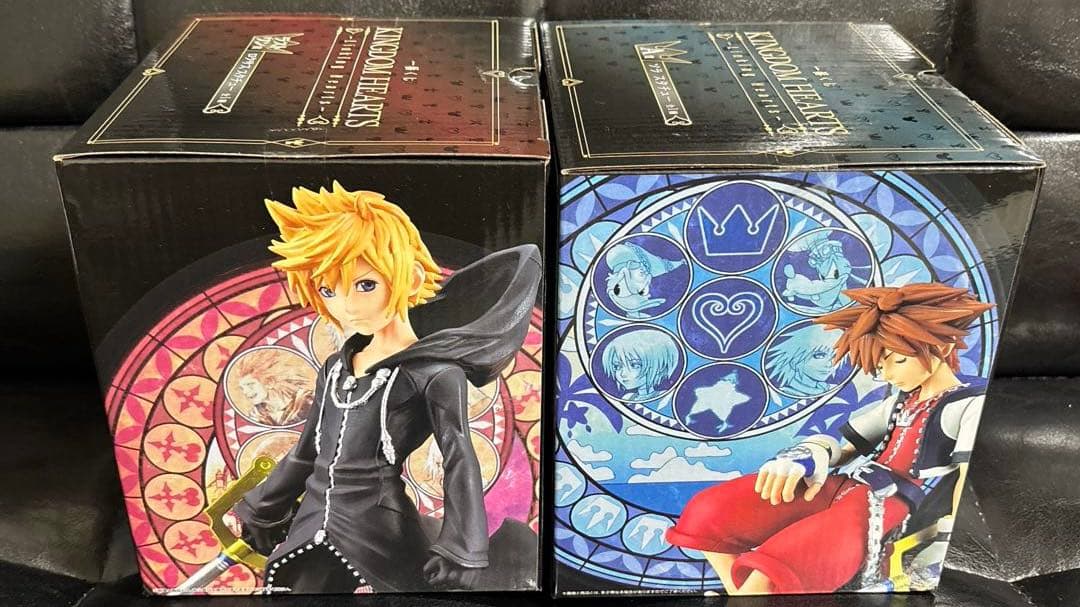 一番くじキングダムハーツ A賞 ソラ ラストワン賞 ロクサス フィギュア セット