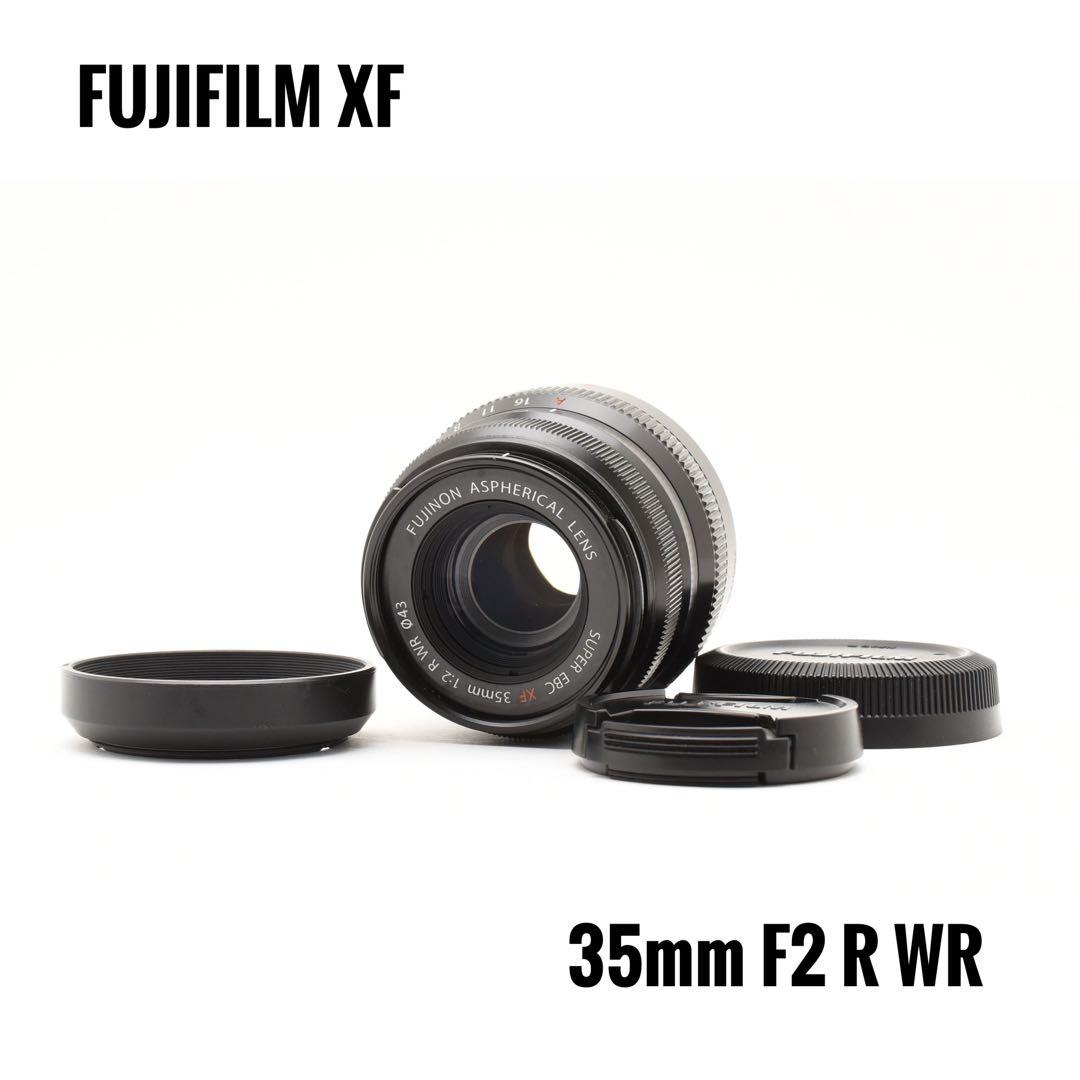 【美品】 FUJIFILM XF35mm F2R WR ブラック