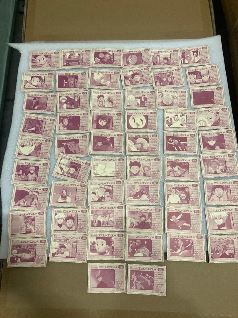 HUNTER×HUNTER　トレーディングステッカー　56枚　セット