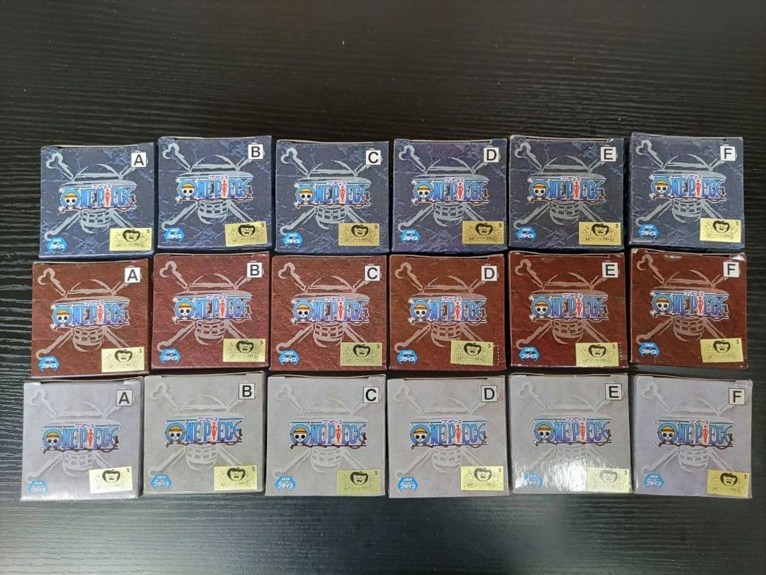 ワンピース　ワーコレ　ワノ国回想編１〜３　全１８種