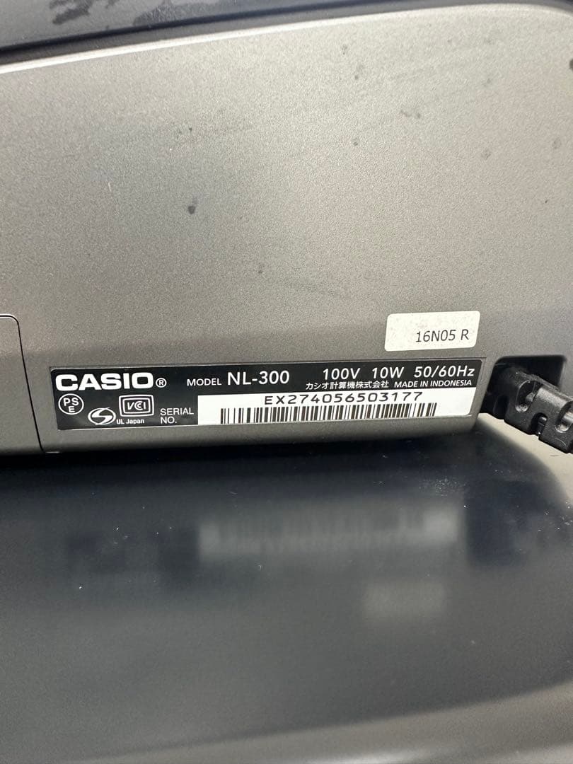 CASIO カシオ NL-300 レジスター 鍵3本付属