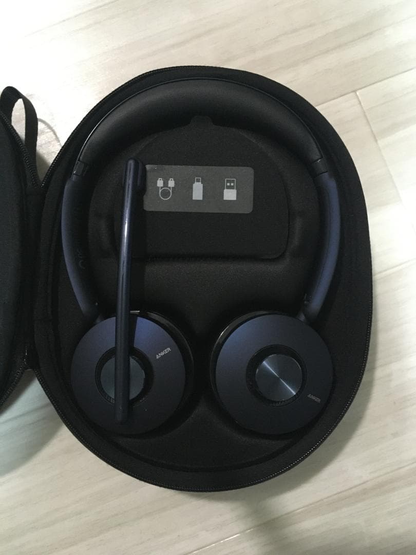 Anker PowerConf H700(ネイビー) 充電スタンド付き