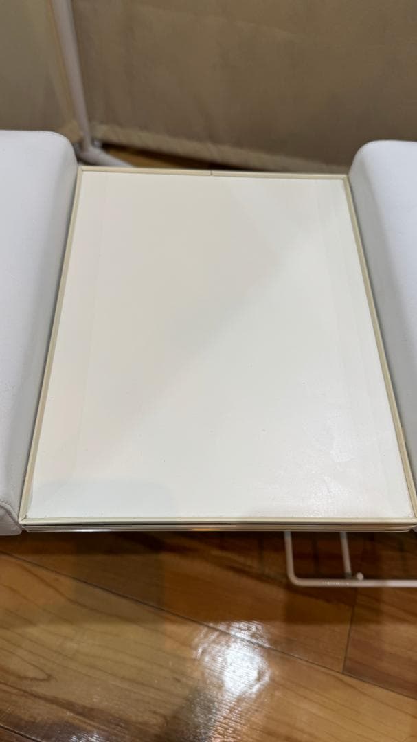 S*Y様 西村製作所 ペディキュアオットマン CB-811 ホワイト フットカー