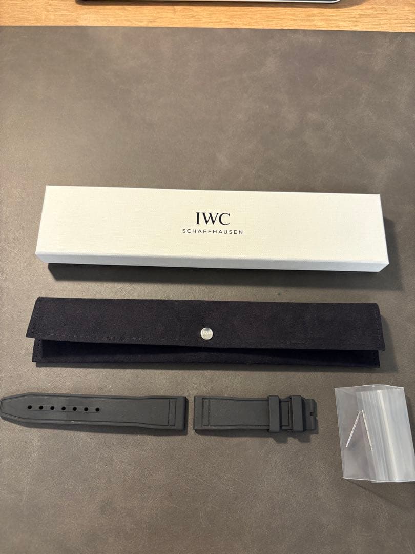 IWC ラバーバンド ブラック